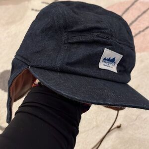Patagonia hat with flannel lining
